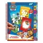 Totum Boek PAW Patrol Stickeren op Nummer