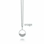 Zilveren Ketting met hanger Orage AC99