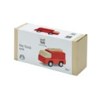 Plan Toys - Houten rode brandweerwagen