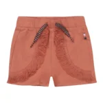 Dirkje Meisjes babykleding - Bruine Short Dusty Rust