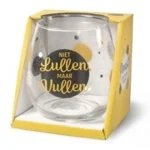 Glas - Water- & wijnglas - Niet lullen