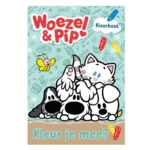 Boek - Kleurboek -Woezel en Pip - Kleur je mee? - 3+