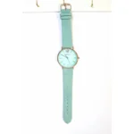 Horloge groot turquoise