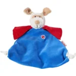 Käthe Kruse Henry de hond - Baby knuffel – baby doekje – slaapknuffel - Knuffeldoek