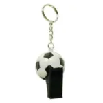 Fluit - Voetbal - Zwart wit - 4x6cm