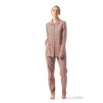 Egatex dames pyjama: Interlock, Doorknoop ( EGA.311 )