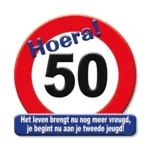 Huldebord - 50 Jaar