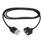 Erovibes Magnetische USB Oplaadkabel Zwart