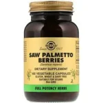 Solgar saw palmetto Berries  100 caps