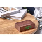 GINGKO FLIP CLICK CLOCK WALNUT