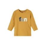 Name-it Jongens Newborn Tshirt Lennart Cumin