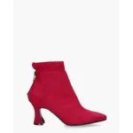 Cypres 9928 Rood Dames Enkelboots