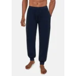 Tom Tailor Heren Trainingbroek: Badstof ( Terry ) Donker blauw ( TOM.36 )