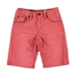 short denim bermuda radish