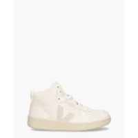 Veja V-15 Leather Wit/Beige Damessneakers