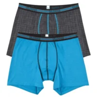 Sloggi Men Match Short C2P - 10126362 - Grey -  turquoise