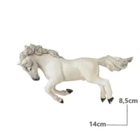 Speelfiguur - Paard - Steigerend - Wit