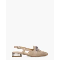 Maripe Melita-Ma Beige Dames Slingbacks