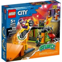 LEGO City Stuntz  - Stunttrainingsgebied, hellingen, spinnenkooi en terugtrekmotor - 60293