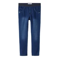 Name-it Meisjes Sweat Jeans Salli Dnmtorina Dark Blue