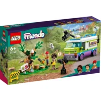 LEGO Friends - Nieuwsbusje Dieren Redden Speelgoed voor 6+ Jaar Oude Kinderen - 41749