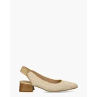 Hispanitas Santorini Beige Dames Slingbackpumps