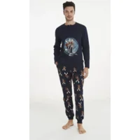 Happy People Heren Pyjama: Rendier, Interlock ( HAP.61 )