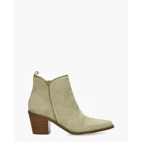 Di Lauro Tessy Groen Dames Enkelboots