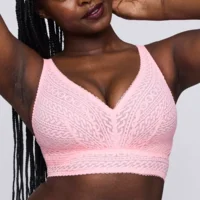 Prima Donna Montara bralette in pink parfait