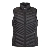 Frandsen Bodywarmer: Zwart, gewatteerd ( FRA.12 )