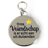 Bedeltje - Vriendschap - Charms for you