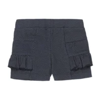 Dirkje Meisjes Short Navy Blauw