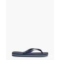 Havaianas Brasil Logo Donkerblauw Herenslippers