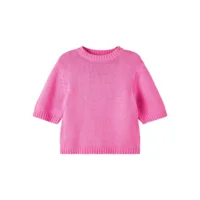 Name it Meisjes Roze Knit Trui Halflange Mouw Balao Cyclamen