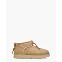 Ugg Ultra Mini Crafted Beige Dames Enkelboots