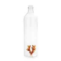 Balvi Waterfles Karaf Koraal Amberkleurig 1.2L Glas