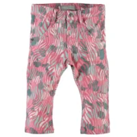 name-it Broek Flannie mini slim (Roos)