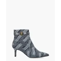 Kurt Geiger Kensington Flexi Ankle Boot Denim Dames Enkelboots