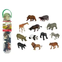 Speelfiguren - Mini - Wilde dieren - 7 tot 11cm - 12st. - 3+