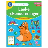 Deltas Oefenboek met Stickers - Leuke Rekenoefeningen 6-7 jaar