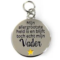 Bedeltje - Allergrootste held mijn vader - Charms for you