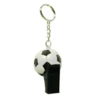 Fluit - Voetbal - Zwart wit - 4x6cm