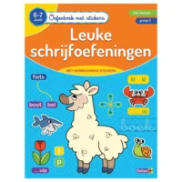 Deltas Oefenboek met Stickers - Leuke Schrijfoefeningen 6-7 jaar