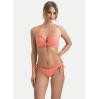 Cyell Warm Wishes triangel bikini in koraalroze