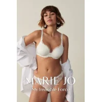 Marie Jo Voorgevormde BH: Jane, Heartshape, Europese Maten, Ecru ( Natur ) ( MJO.15 )