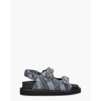 Kurt Geiger Orson Denim Jeansblauw Damessandalen