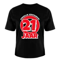 T-shirt - 21 jaar - One size