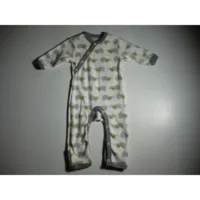 Pigeon Pyjama badger romper long badger romper long grey