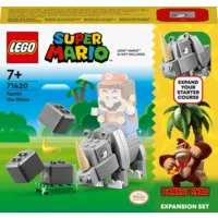 LEGO® 71420 Super Mario™ Uitbreidingsset: Rambi de neushoorn