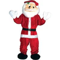 Kerstman Deluxe Mascot Kostuum